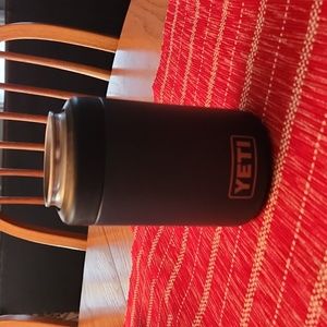 Yeti can koozie with can stash